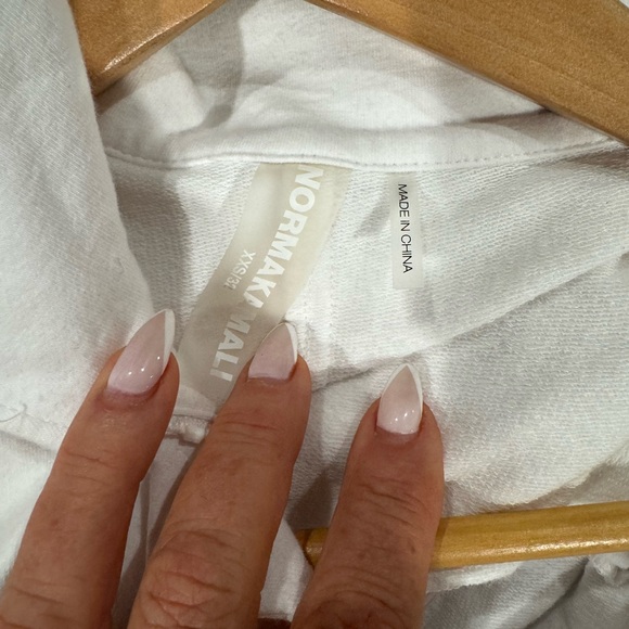 Norma Kamali, romper jumpsuit and sweatsuit material. - Picture 4 of 5